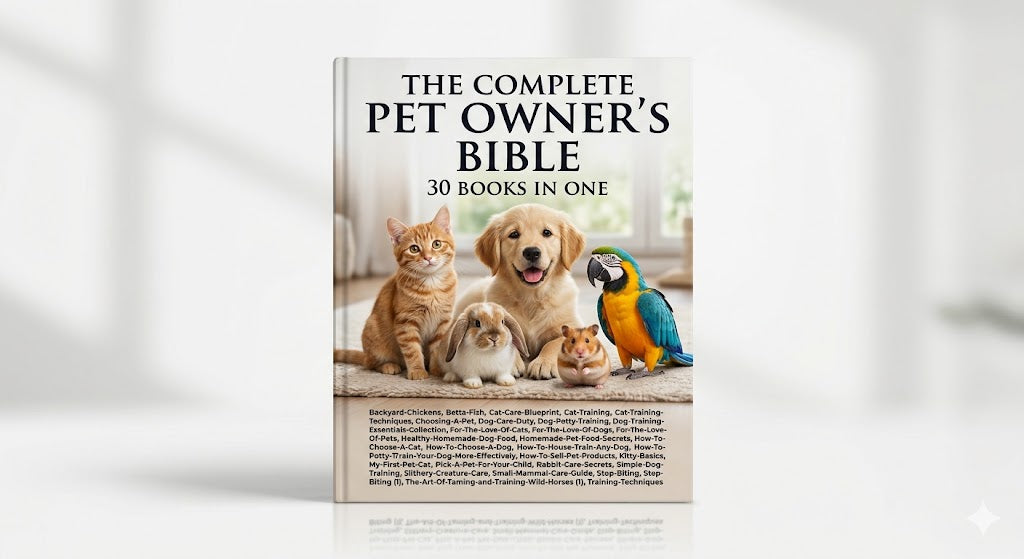 The Complete Pet Owner's Bible: 30 Books