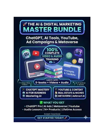 THE AI & DIGITAL MARKETING MASTER BUNDLE