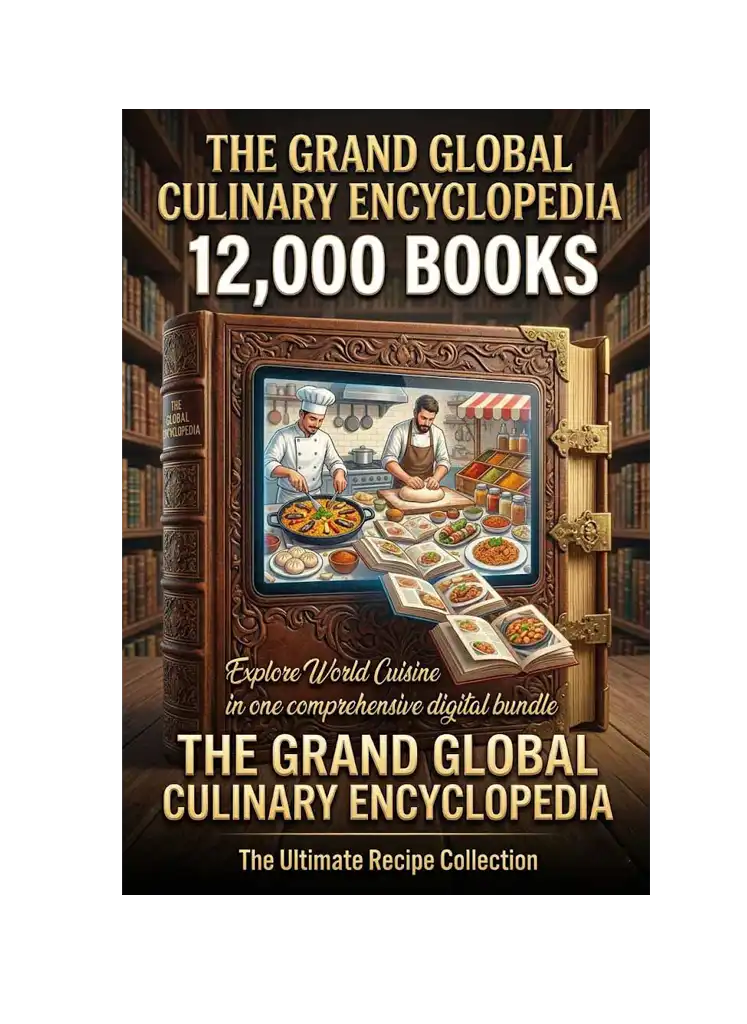 12,000 Recipes The Grand Global Culinary Encyclopedia