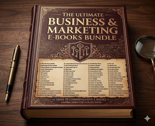 100+ ULTIMATE BUSINESS - MARKETING E-BOOKS BUNDLE