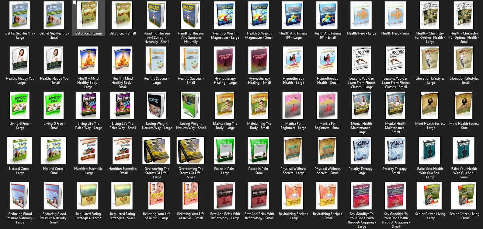 The Ultimate Health & Fitness Library: 100 eBooks