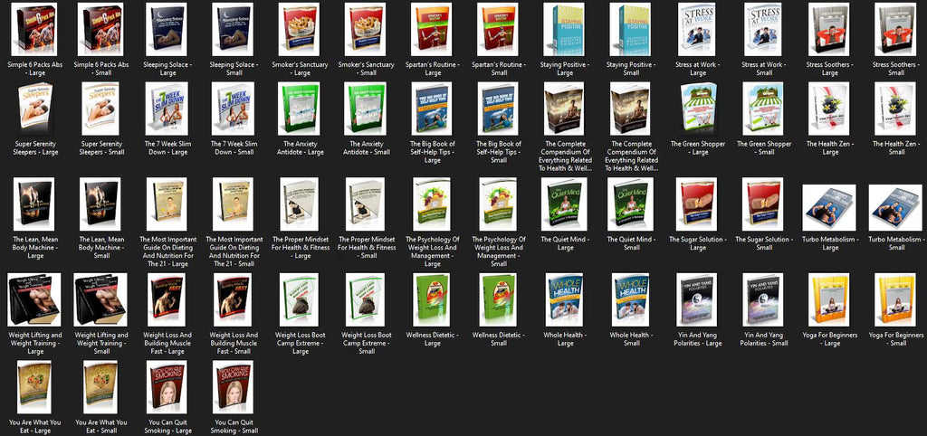 The Ultimate Health & Fitness Library: 100 eBooks