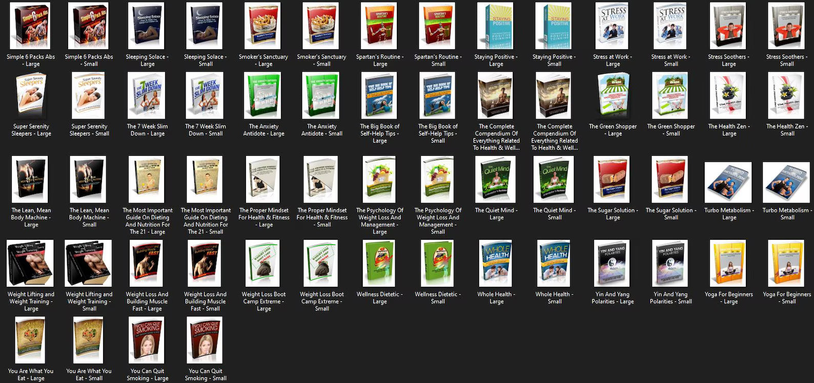 The Ultimate Health & Fitness Library: 100 eBooks